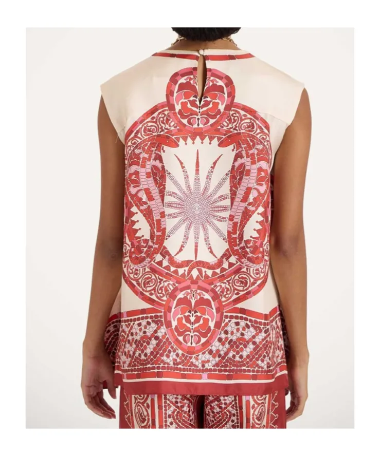 San Carlo Sleeveless Top