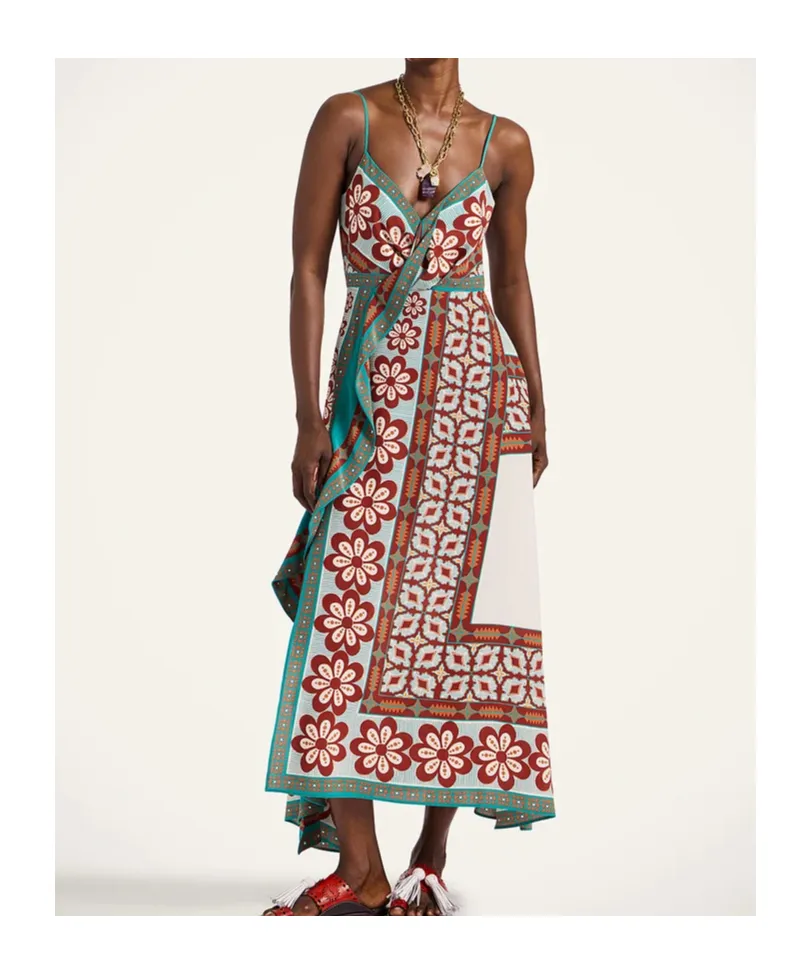 Turn Around Floral-Print Maxi Dress