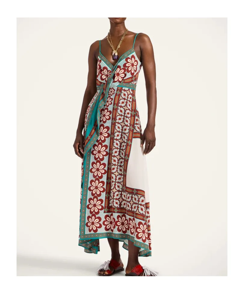 Turn Around Floral-Print Maxi Dress