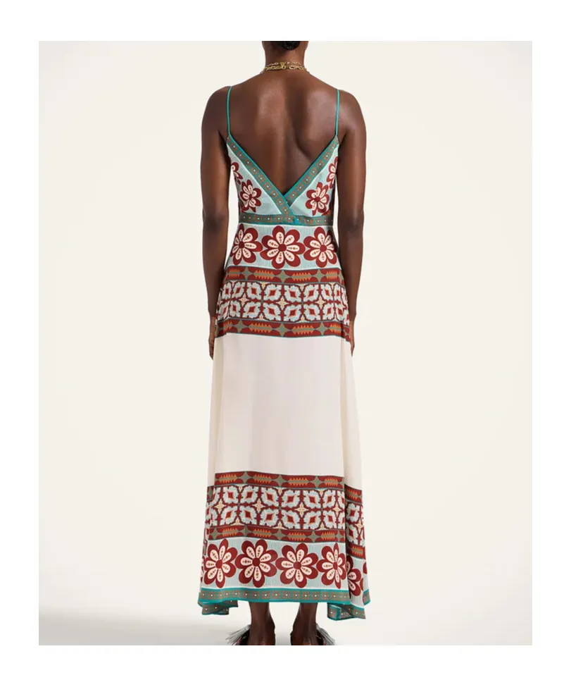 Turn Around Floral-Print Maxi Dress