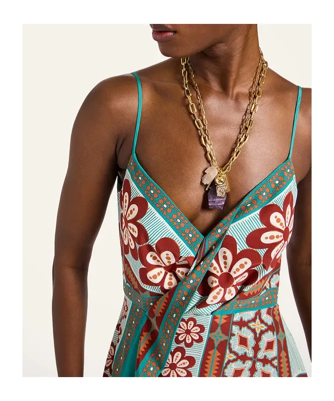 Turn Around Floral-Print Maxi Dress