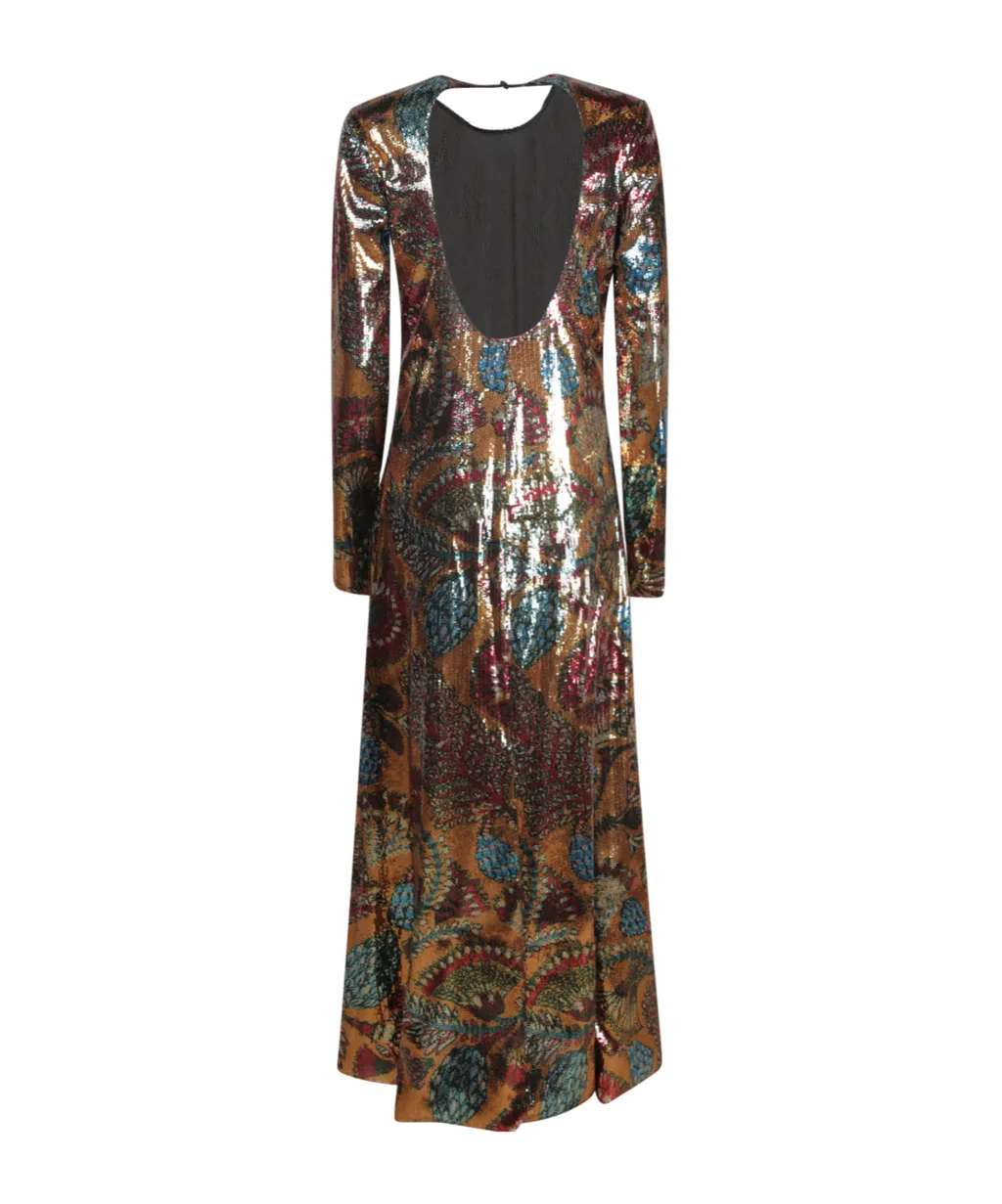 Keyhole Back Gown