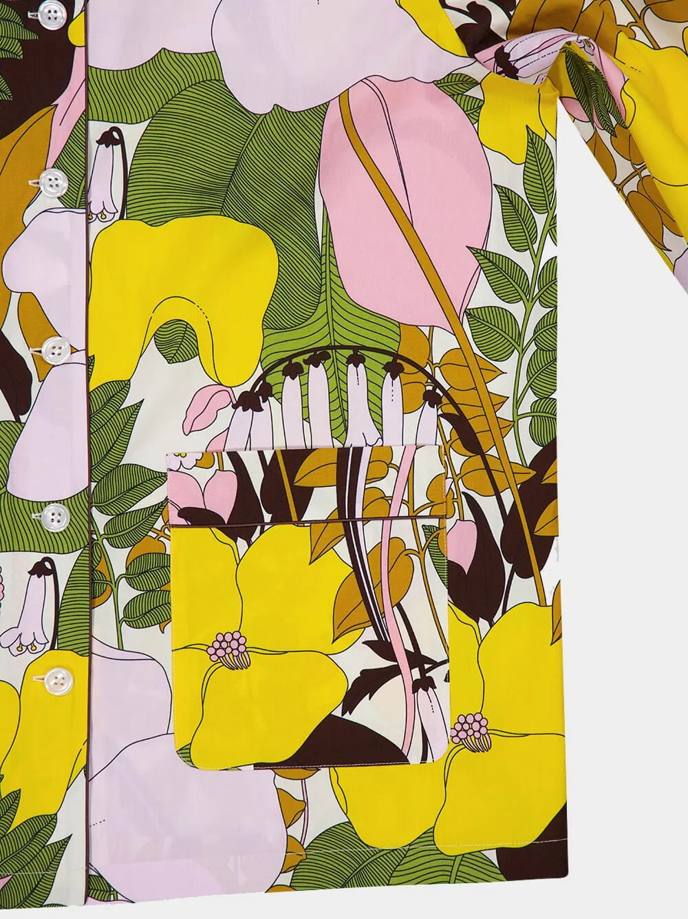 Hammock Floral-Print Cotton Shirt
