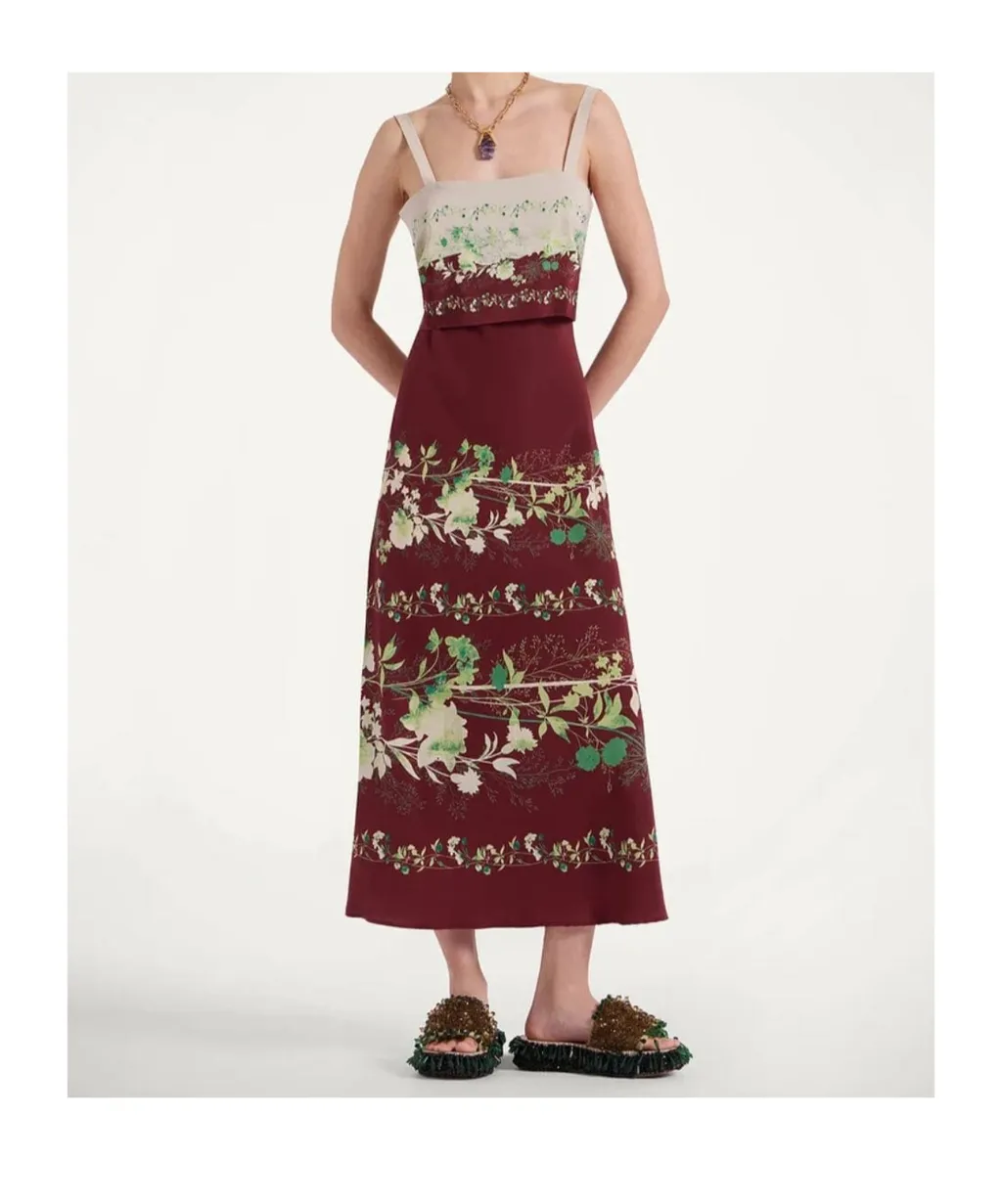 Slip-Around Midi Dress