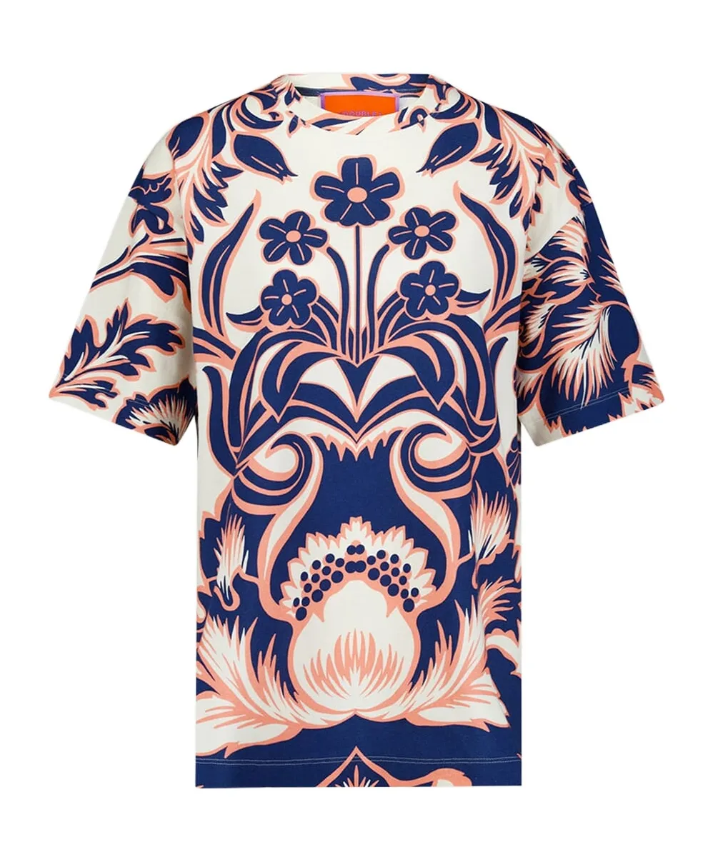 House Floral-Print T-Shirt