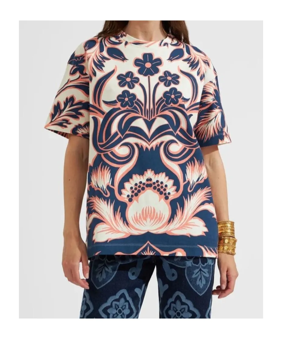 House Floral-Print T-Shirt