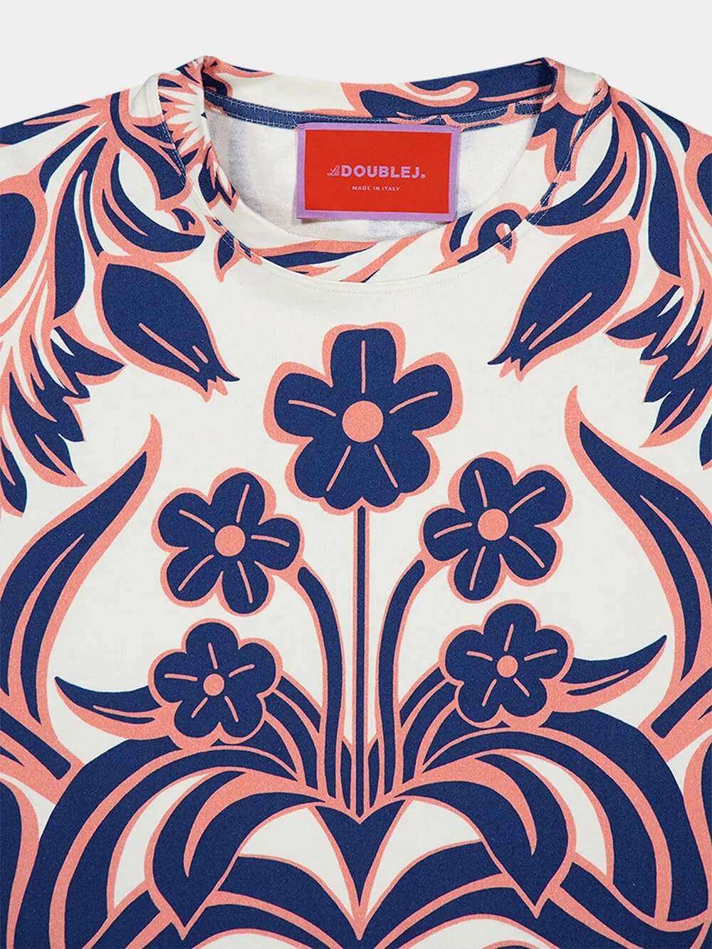 House Floral-Print T-Shirt