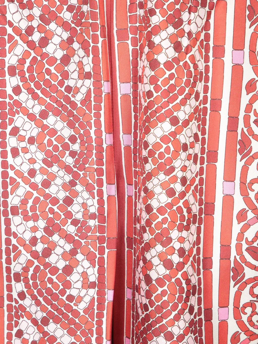 Lace Print Palazzo Pants