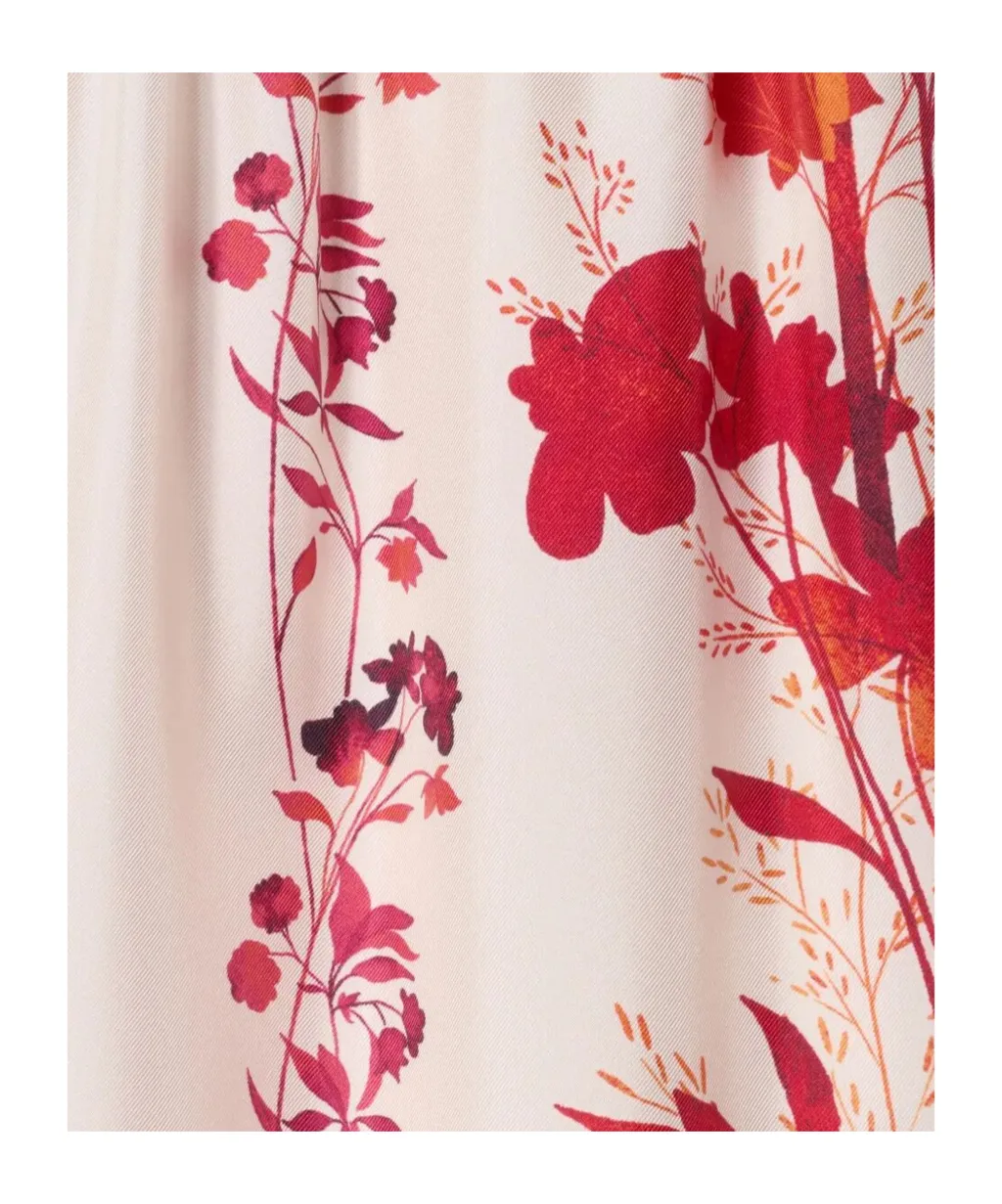 Floral-Print Palazzo Pants