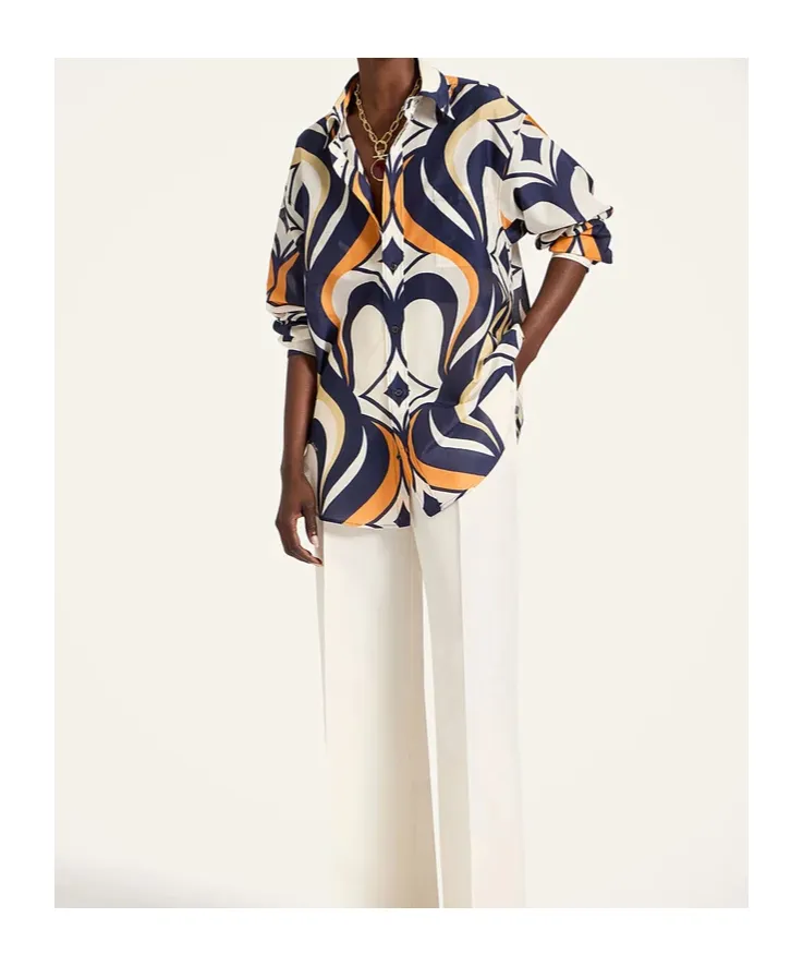 Better Than Your Boyfriend's Abstract-Print Shirt