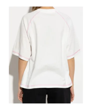Peonies Printed Crewneck T-Shirt