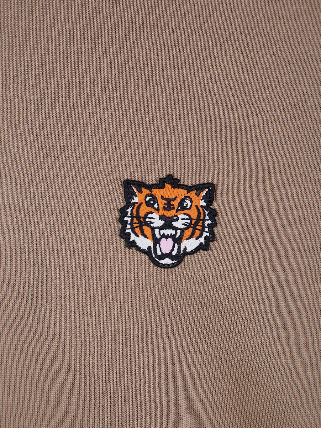Happy Tiger Embroidered Sweatshirt