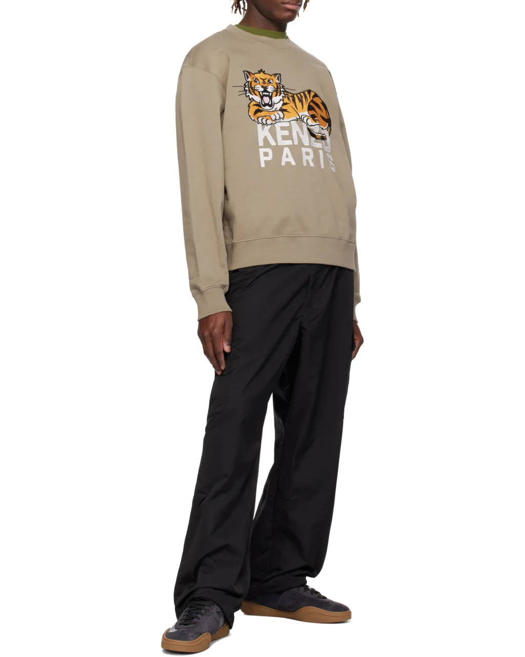 Happy Tiger Crewneck Sweatshirt