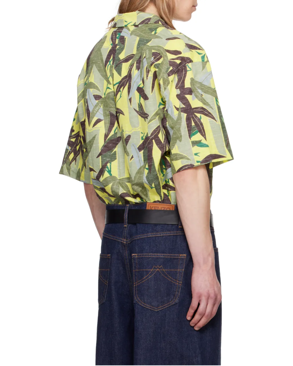 Chiku-Rin Camo Hawaiian Short Sleeved Shirt