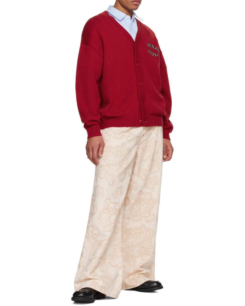 Denim Wide-Leg Jeans