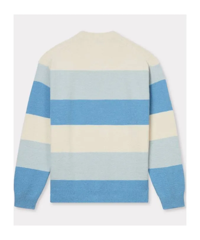 Embroidered Stripes Jumper