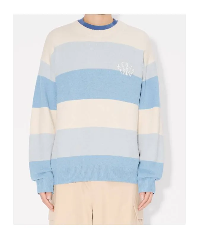 Embroidered Stripes Jumper