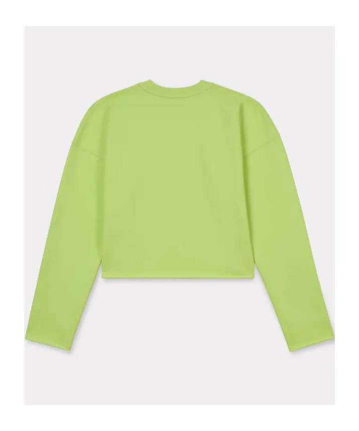 Jungle Flower Sweatshirt In Cotton