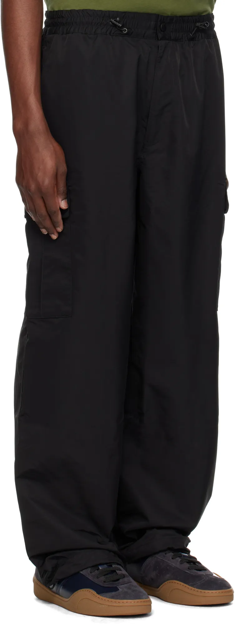 Elastic Waist Casual Pants