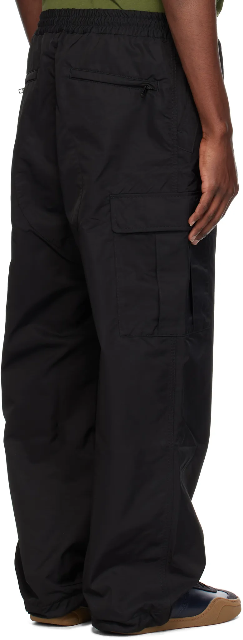 Elastic Waist Casual Pants