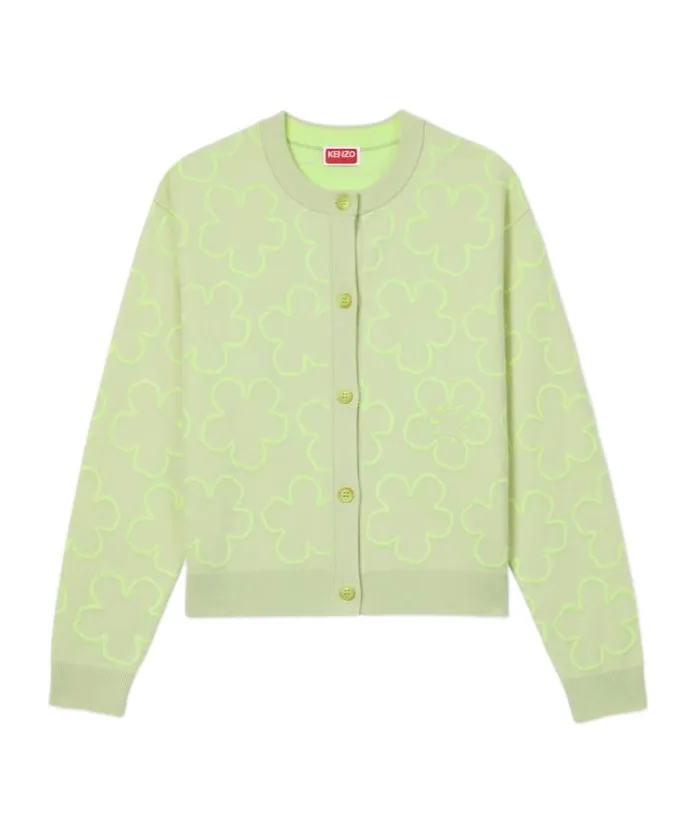 Hana Dots Embroidered Cardigan