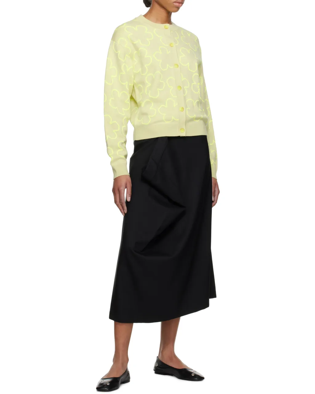 Hana Dots Embroidered Cardigan