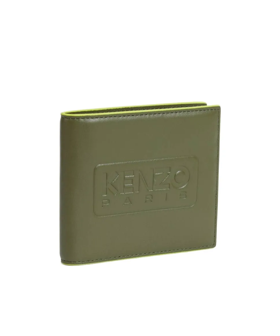 Embossed Logo Bifold Wallet