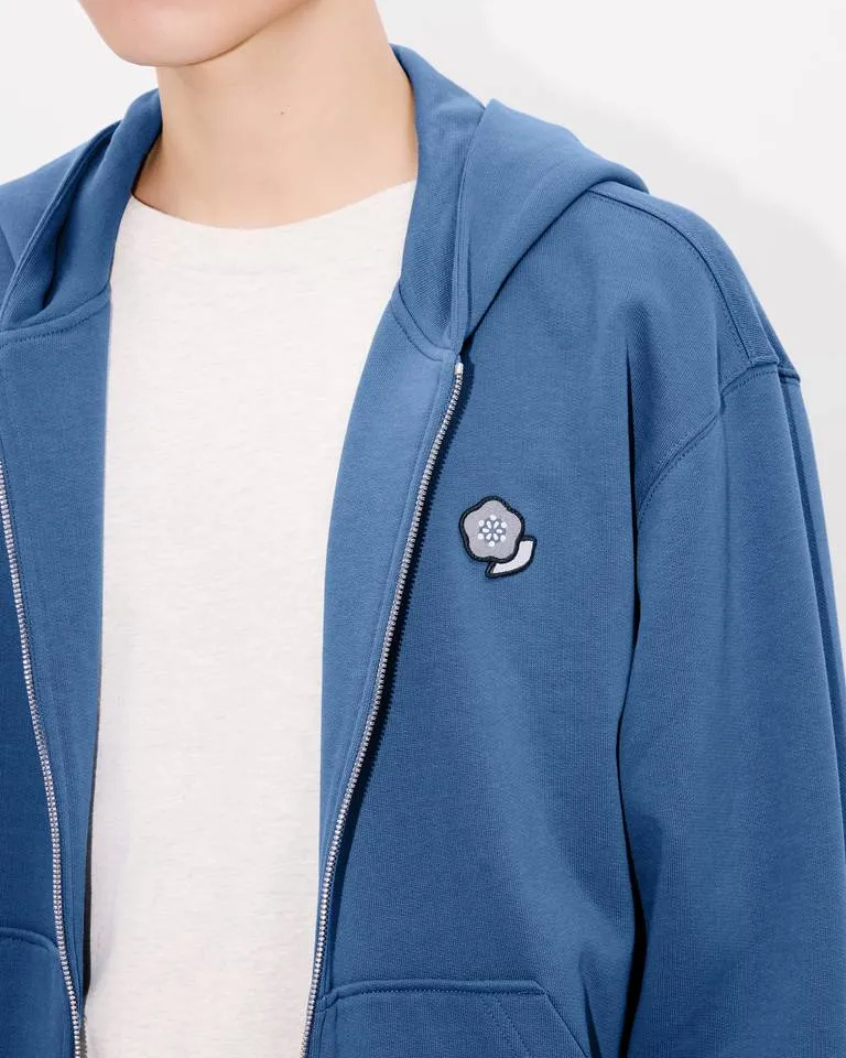 Zip-Up Hoodie Sweater