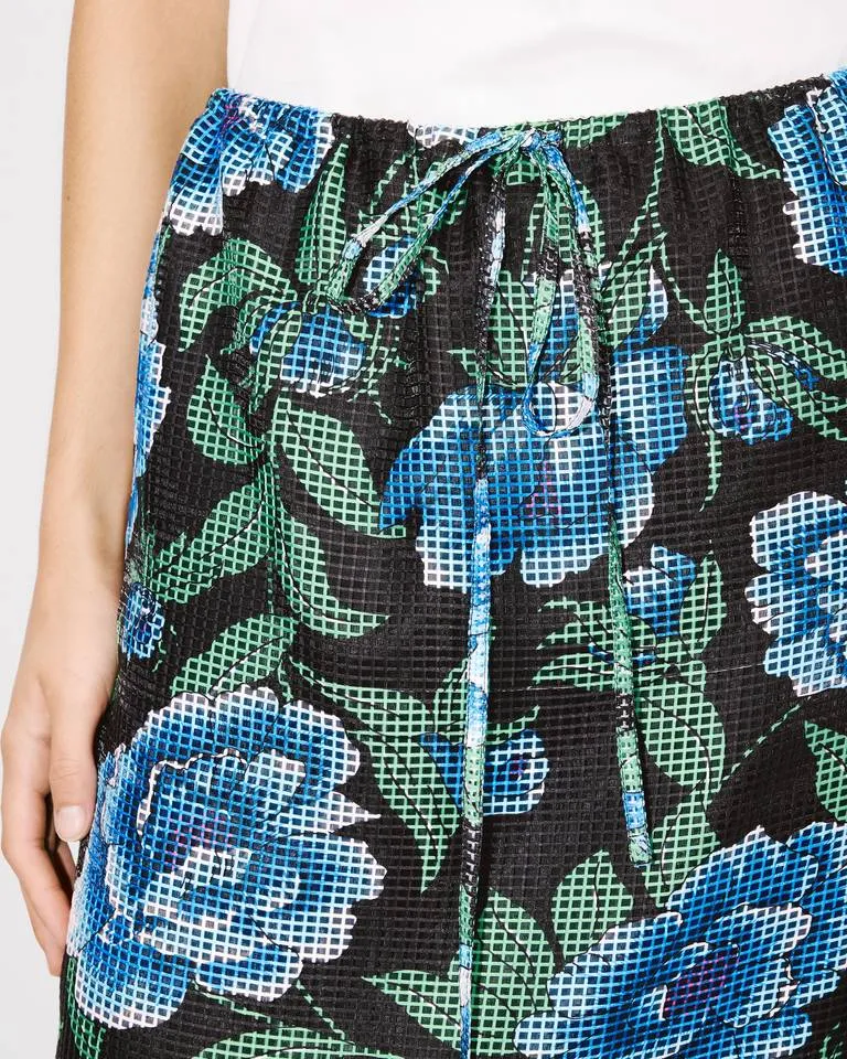 Kenzo Peonies Skirt