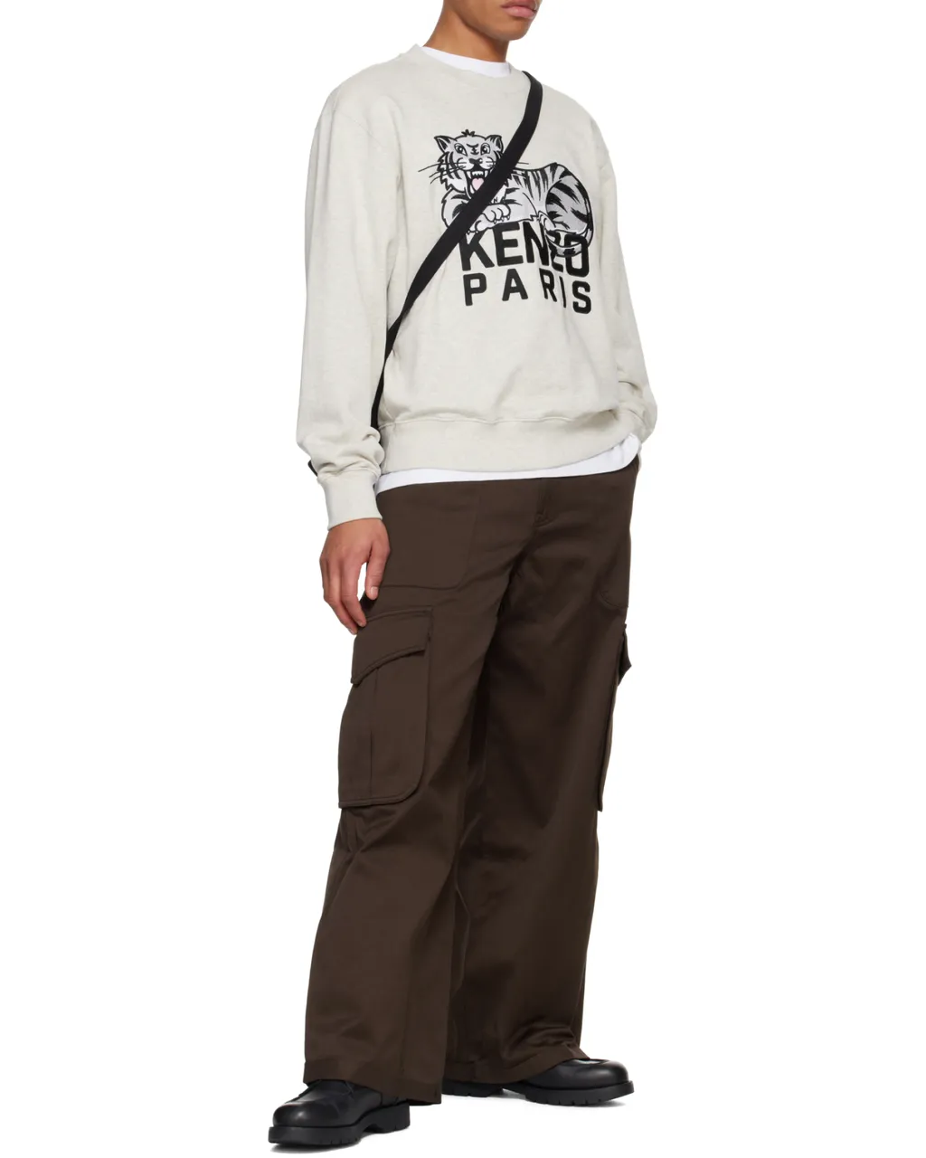 Happy Tiger Crewneck Sweatshirt
