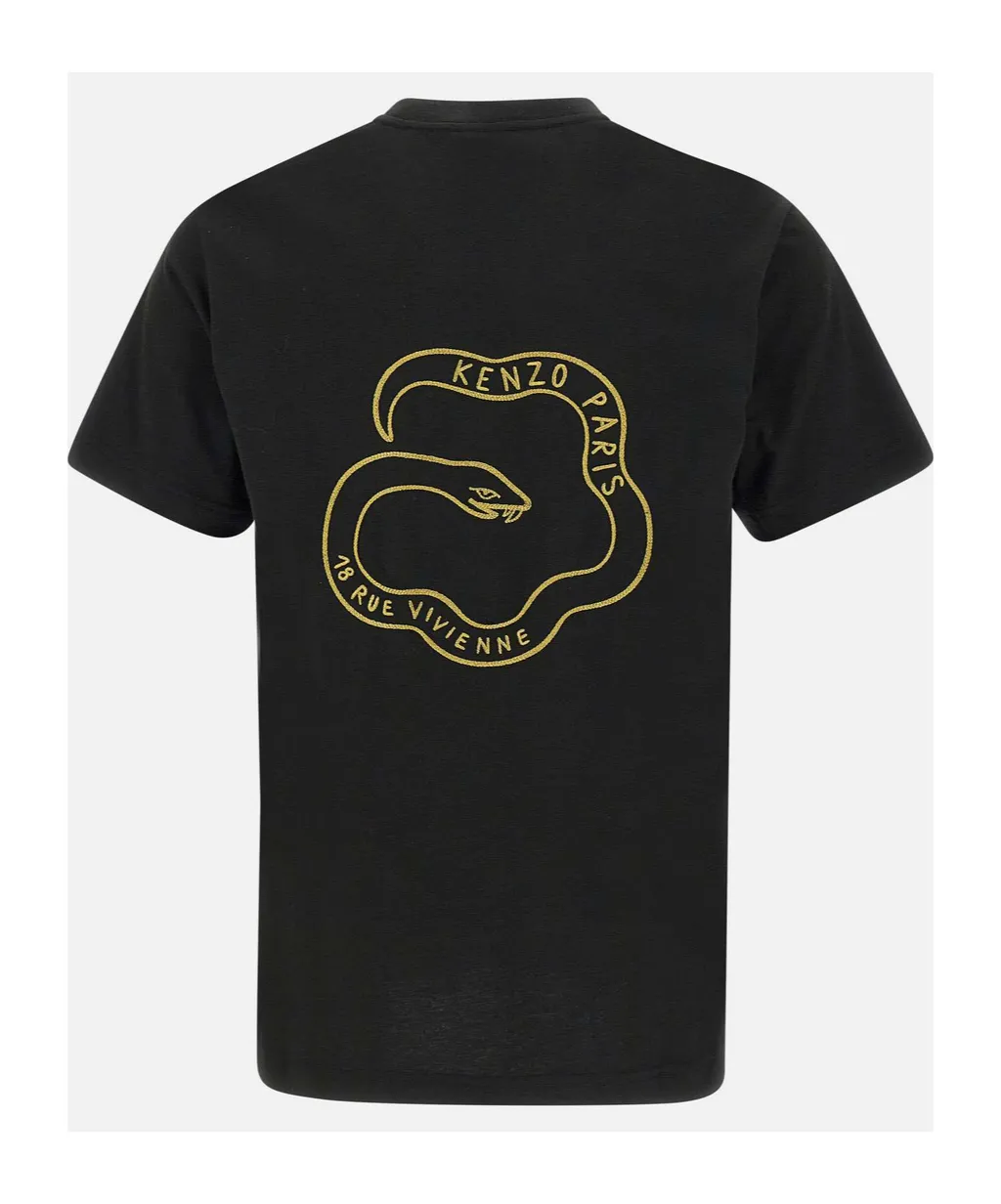 Year Of The Snake Embroidered T-Shirt