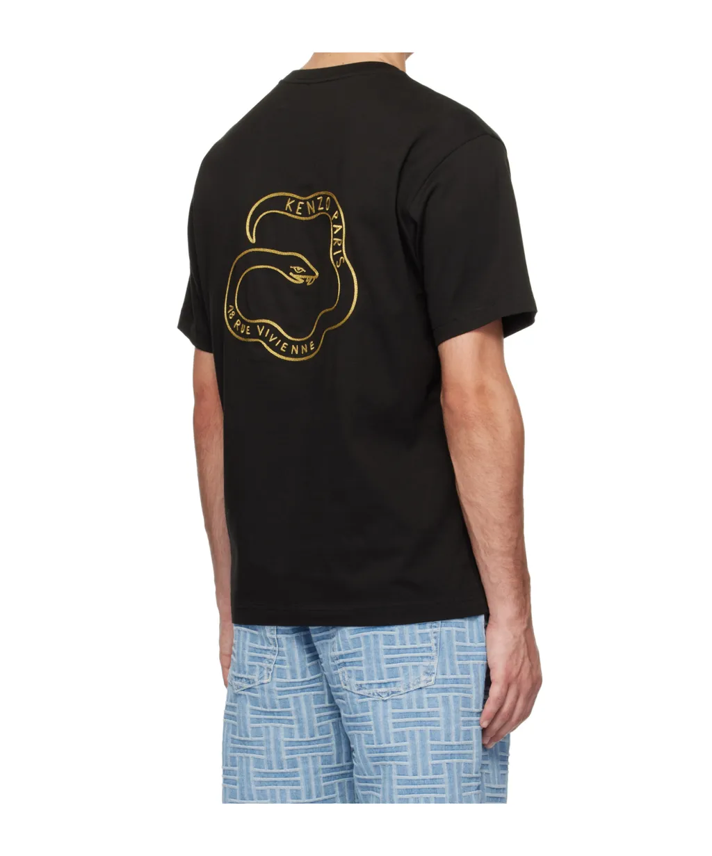 Year Of The Snake Embroidered T-Shirt