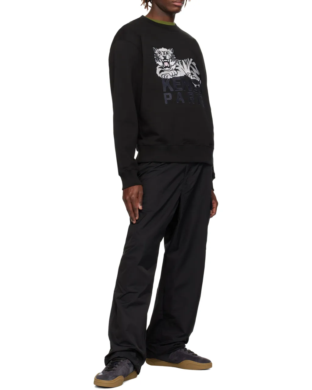 Happy Tiger Crewneck Sweatshirt