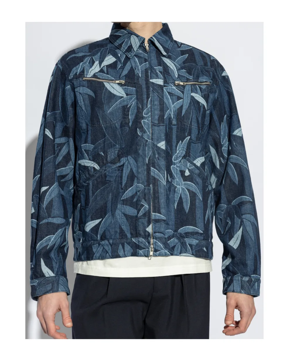 Decorative Pattern Denim Jacket
