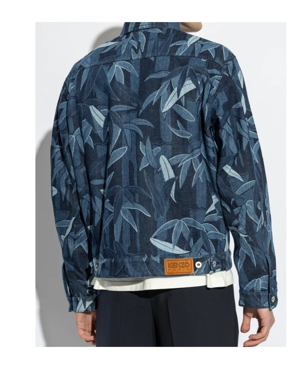 Decorative Pattern Denim Jacket