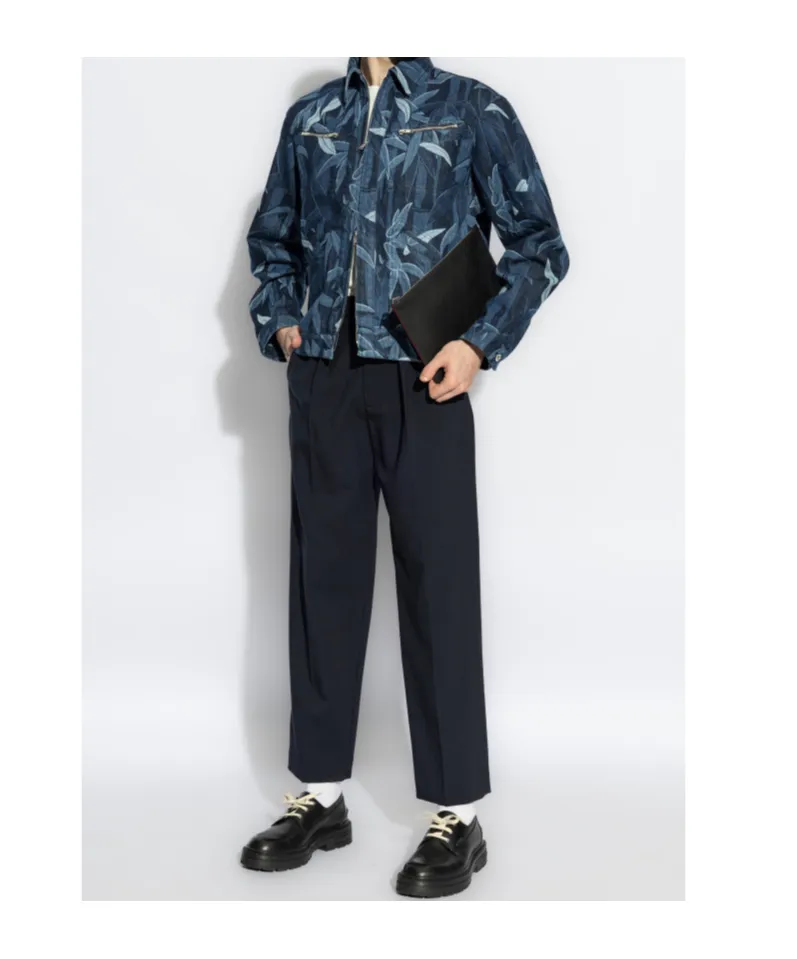 Decorative Pattern Denim Jacket
