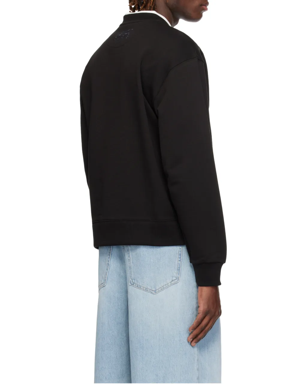 Logo Patch Crewneck Sweatshirt