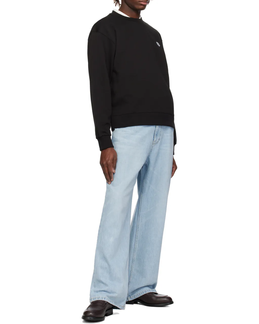 Logo Patch Crewneck Sweatshirt