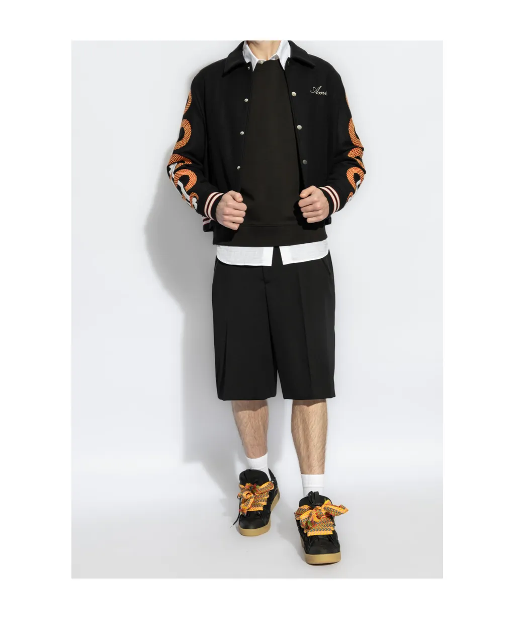 Logo Patch Crewneck Sweatshirt
