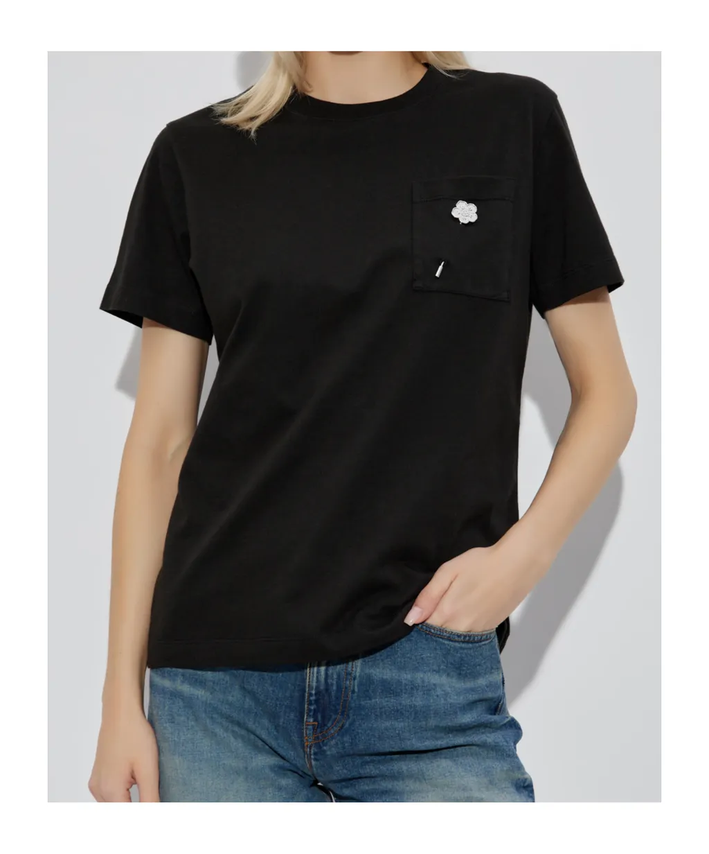 Logo Embroidered T-Shirt
