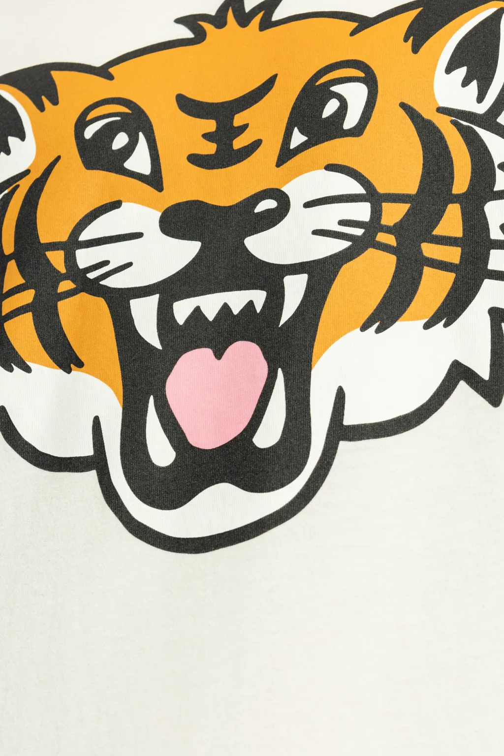 Happy Tiger Crewneck T-Shirt