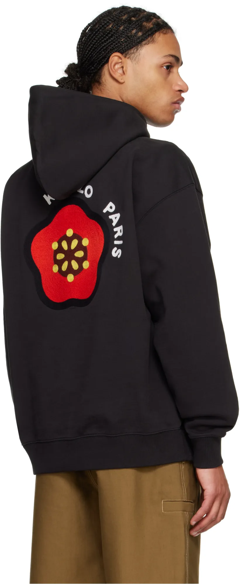 Kenzo Pop Embroidered Oversized Hoodie