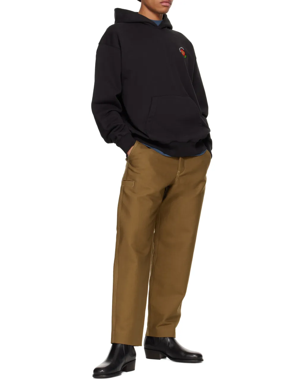 Kenzo Pop Embroidered Oversized Hoodie