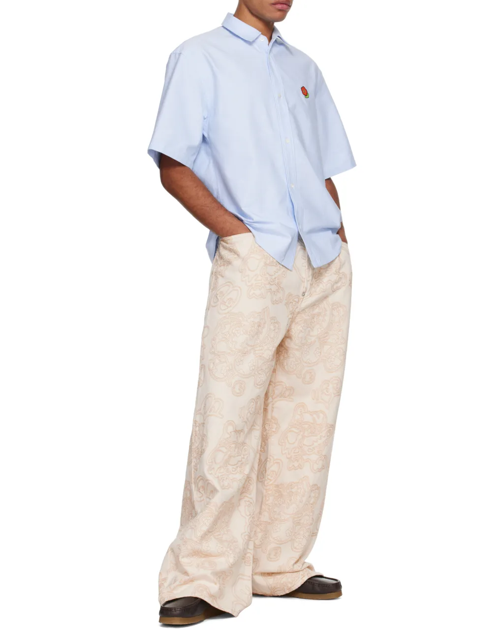 Boke Flower Short Sleeved Shirt