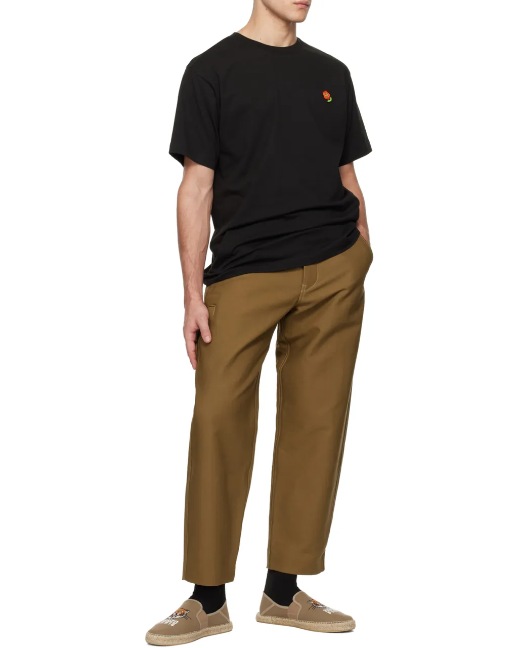 Pop-Embroidered T-Shirt