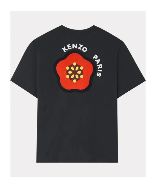 Pop-Embroidered Oversized T-Shirt