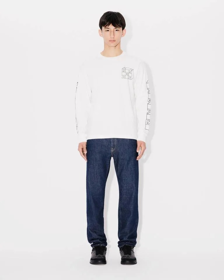 Logo Printed Long-Sleeve T-Shirt