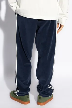 Boke Flower Patch Straight-Leg Corduroy Trousers