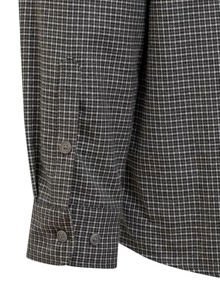 Logo Detailed Plaid Shirt