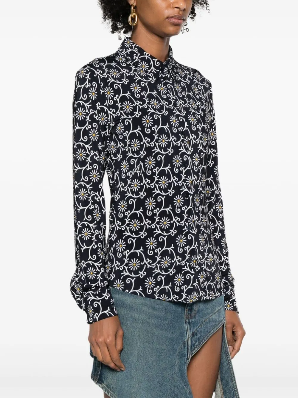 Kenzo Marguerite All-Over Shirt
